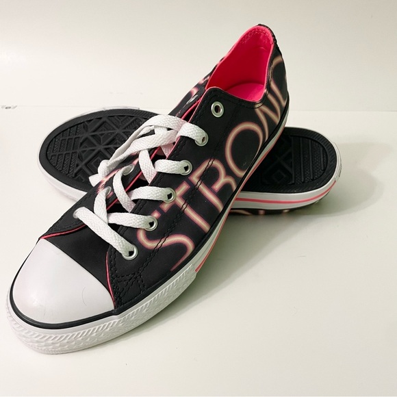 Converse Chuck Taylor All Star Pretty Strong Pink Shoes Junior Size 6 - Picture 1 of 16